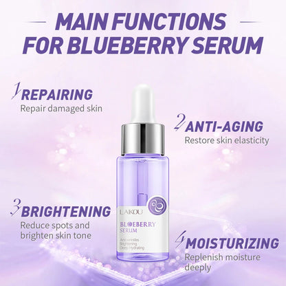 Blueberry Brighting Skin Face Essence Serum