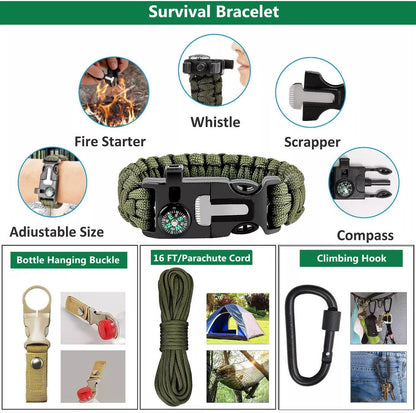 Outdoor Accessories Camping Kit Emergency Survival Kit