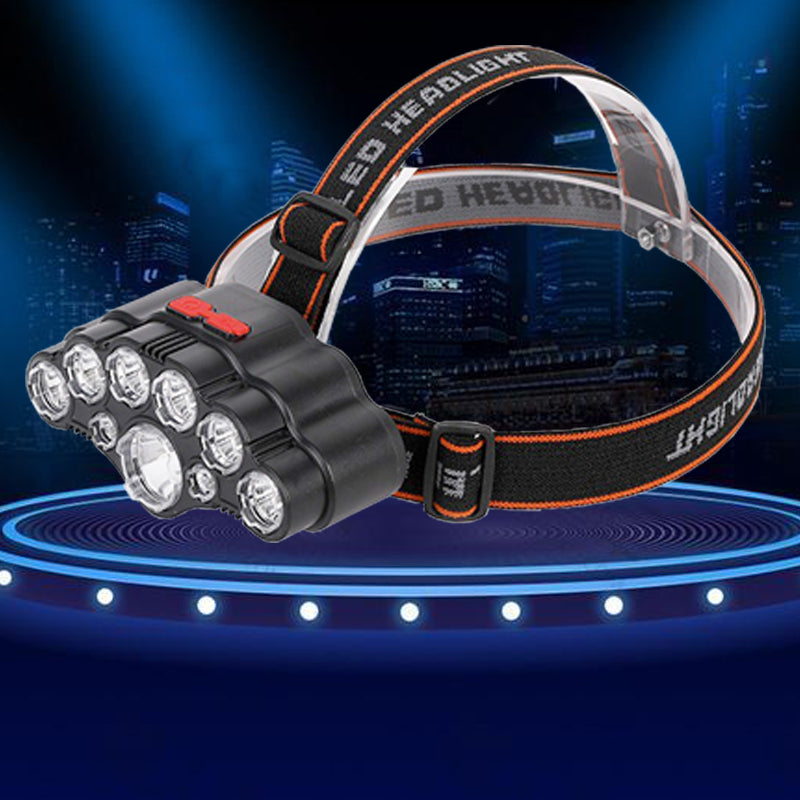 Led 18650 Outdoors Head Light Powerful Rechargeable Led Headlamp