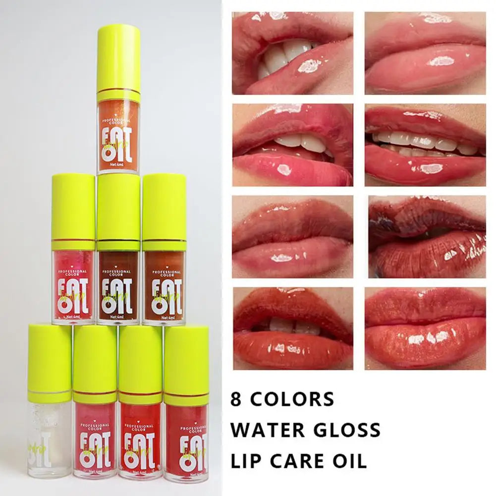 Long-lasting Moisturizing Lip Gloss with Nutritious Liquid Lip Oil