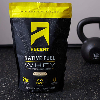 Ascent Native Fuel Whey Protein Powder