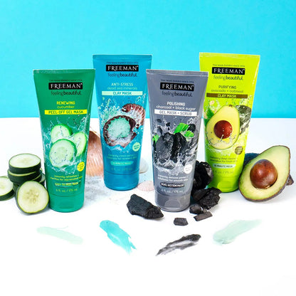 Freeman Facial Mask Variety Pack: Oil Absorbing Clay