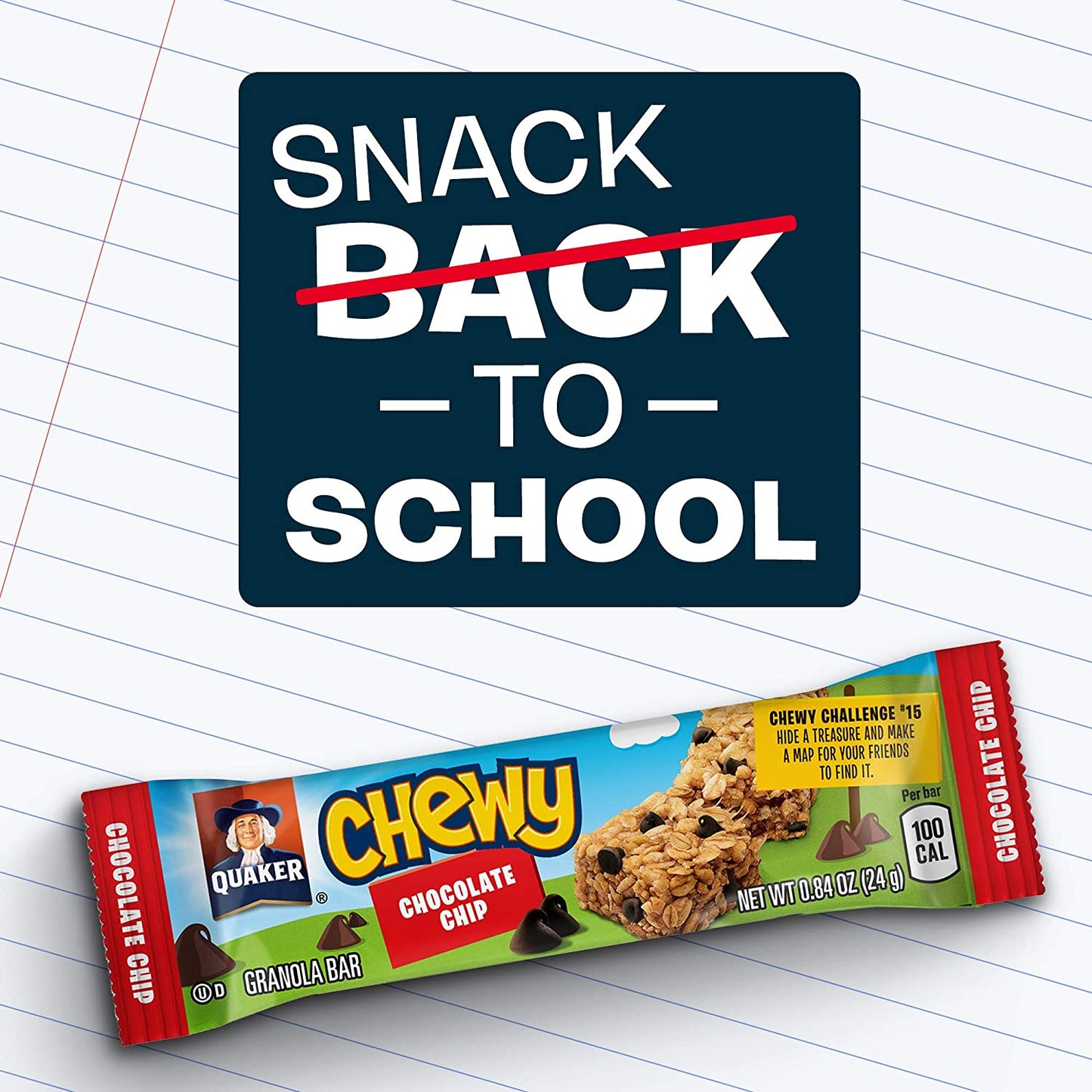 Quaker Chewy Granola Bars, Chewy & Dipps Variety Pack