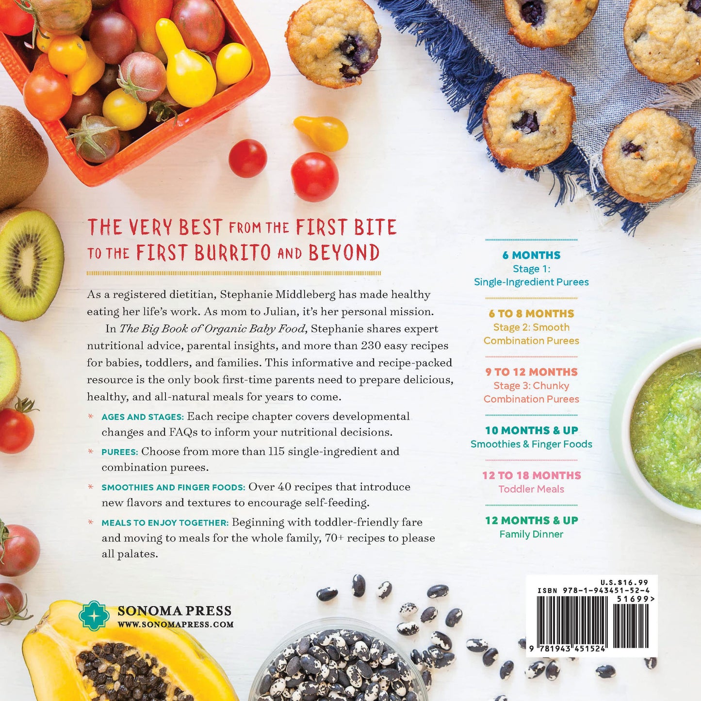 The Big Book of Organic Baby Food: Baby Purées