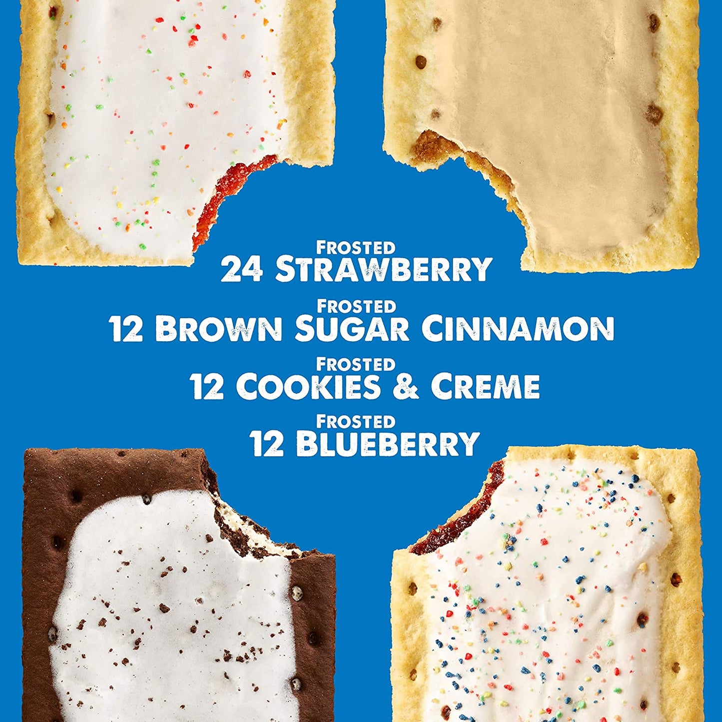 Pop-Tarts Toaster Pastries, 5 Flavor Variety Pack