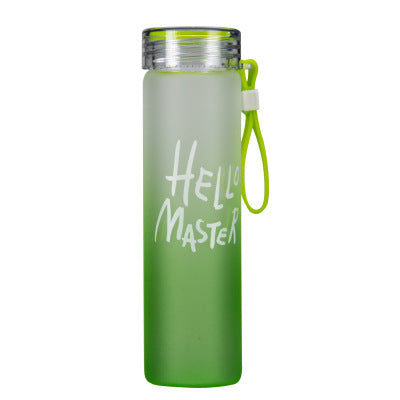 Wholesale vaso de agua frosted portable bottle