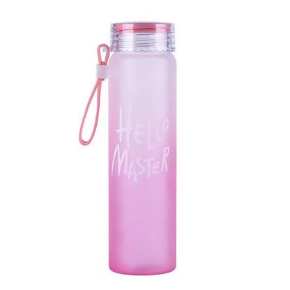 Wholesale vaso de agua frosted portable bottle